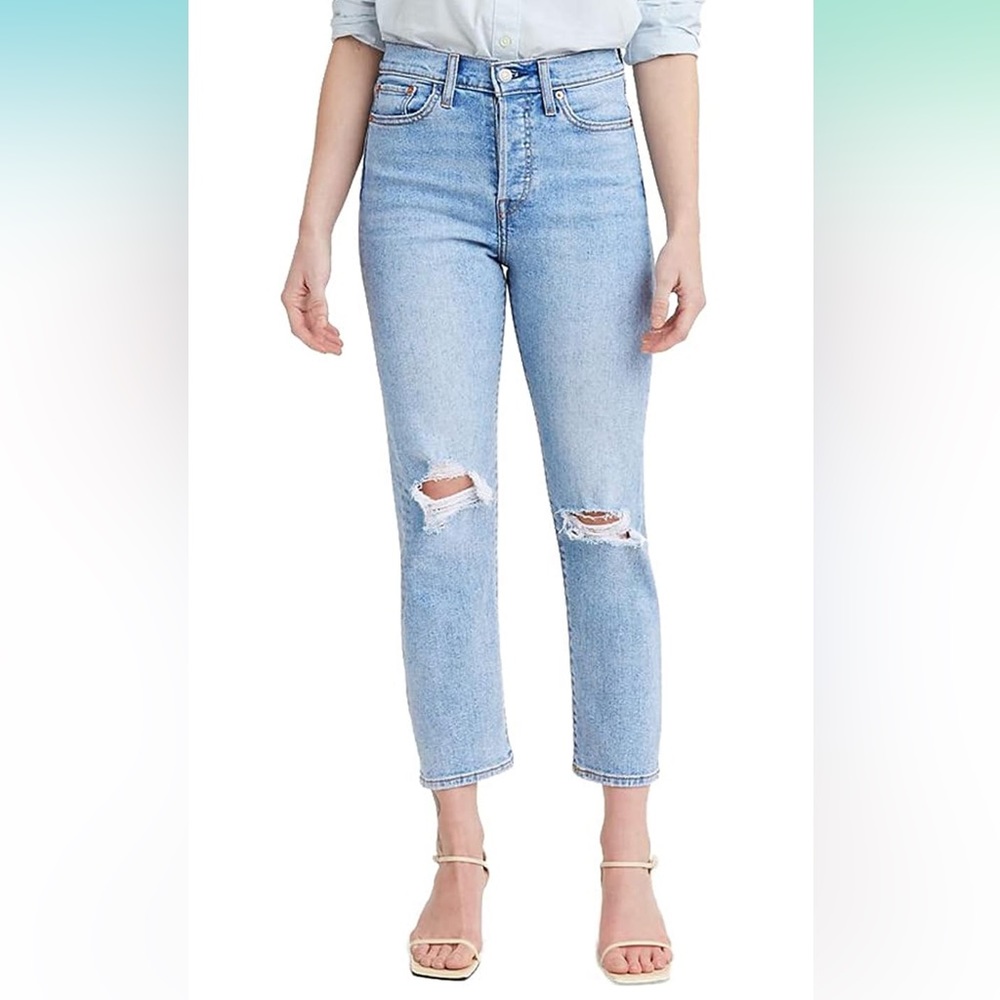 Levi Wedgie Straight Jeans, 31, Worn 3 times